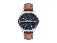 Bevilles Jewellery Armani Exchange Men&#039;s Leather Watch - AX2133 offer
