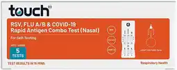 healthylife TouchBio RSV Flu A/B & Covid-19 Rapid Antigen Test offer