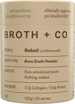 healthylife Broth & Co Bone Broth Powder Naked offer