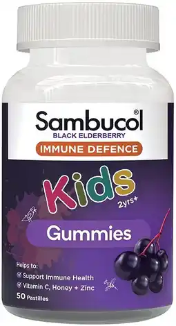 healthylife Sambucol Kids Immune Defence Gummies offer