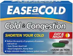 healthylife Ease a Cold Cold & Congestion Day & Night 30 Capsules offer