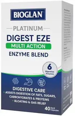 healthylife Bioglan Digest Eze 40 Capsules offer
