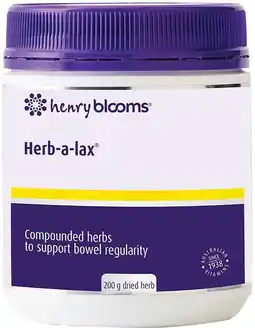 healthylife Henry Blooms Herb-a-Lax Powder offer
