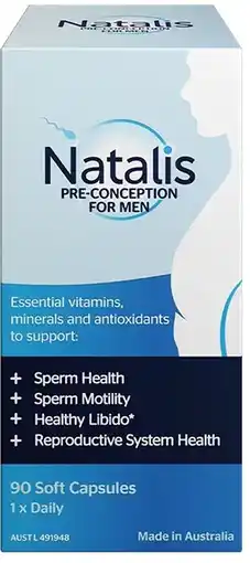 healthylife Natalis Pre-Conception For Men 90 Capsules offer