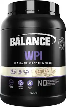healthylife Balance WPI Protein Vanilla offer