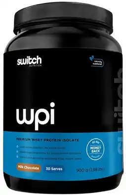 healthylife Switch Nutrition Whey Protein Isolate 95 Milk Chocolate offer