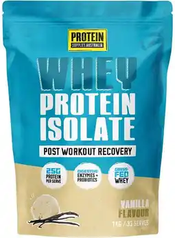 healthylife Protein Supplies Australia Whey Protein Isolate Vanilla offer