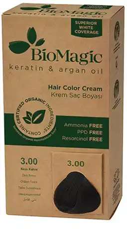 healthylife Bio Magic Hair Colour Cream Dark Brown 3.00 offer