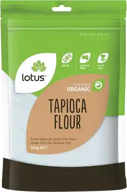 healthylife Lotus Organic Tapioca Flour offer