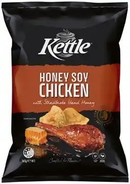 IGA Kettle Potato Chips 135‑165g Selected Varieties offer