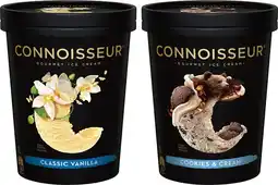 IGA Connoisseur Gourmet Ice Cream Selected Varieties offer