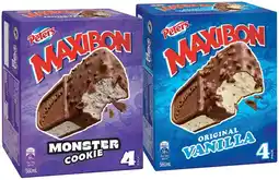 IGA Peters Maxibon, Oreo Cookie Sandwich or Nestlé Kit Kat Ice Cream 4 Pack Selected Varieties offer