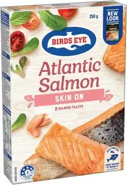 IGA Birds Eye Atlantic Salmon Skin On offer