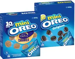 IGA Oreo Mini Cookies Multipack Selected Varieties offer