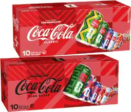 IGA Coca-Cola, Sprite or Fanta 10x375mL Selected Varieties offer