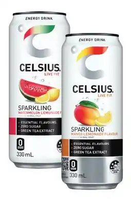 IGA Celsius Sparkling Energy Drink Selected Varieties offer