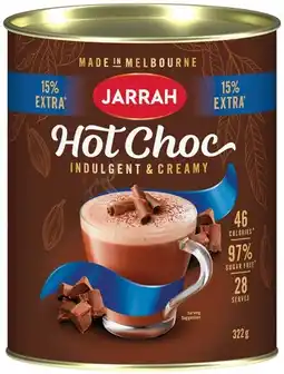 IGA Jarrah Hot Chocolate Powder offer