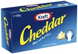 IGA Kraft Cheddar Cheese Block offer