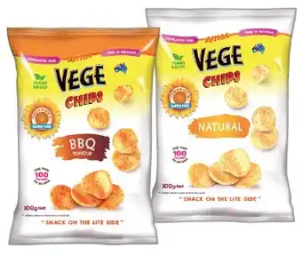 IGA Ajitas Vege Chips 100g or Rice Crackers 75g Selected Varieties offer