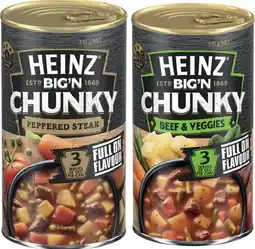 IGA Heinz Big’N Chunky Soup Selected Varieties offer