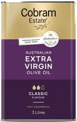 IGA Cobram Estate Extra Virgin Olive Oil Selected Varieties offer