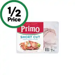 Woolworths Primo Shortcut Bacon – From the Fridge offer
