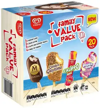 IGA Streets Ice Cream Family Value offer