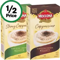 Woolworths Moccona Coffee Sachets-10 offer