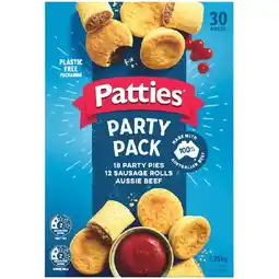 Woolworths Patties Party Pack – From the Freezer offer
