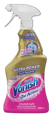IGA Vanish Preen Gold Oxi Action Fabric Stain Remover Spray Selected Varieties offer