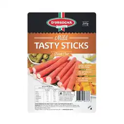 Woolworths D’Orsogna Tasty Sticks – From the Fridge offer