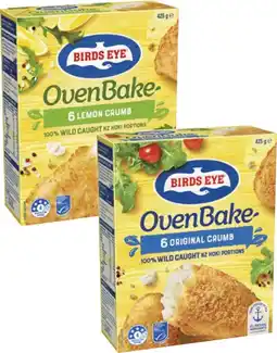 Coles Birds Eye Oven Bake Fish Fillets offer