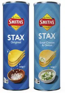Coles Smith's Stax Potato Crisps offer
