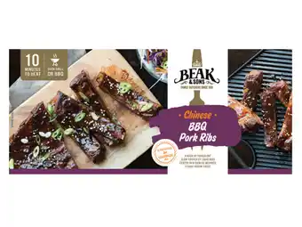 Foodland Beak & sons meaty pork ribs chinese bbq offer