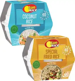 Coles Sunrice Microwave Flavoured Cup Rice 250g offer