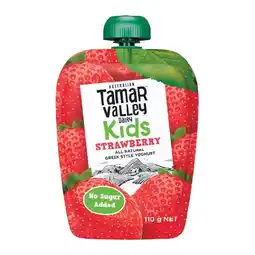 Woolworths Tamar Valley Kids Yoghurt Pouch – From the Fridge offer