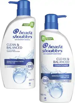 Coles Head & Shoulders Shampoo or Conditioner 660mL offer