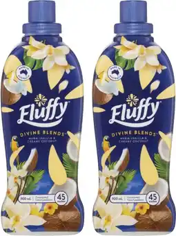 Coles Fluffy Concentrated Fabric Conditioner-1 Litre offer