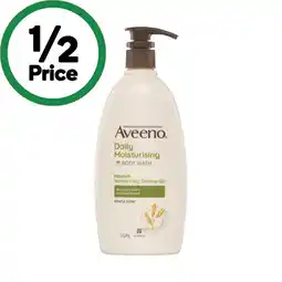 Woolworths Aveeno Body Wash Daily Moisture offer