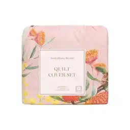 Woolworths Australian Bloom Queen Quilt Cover Set offer