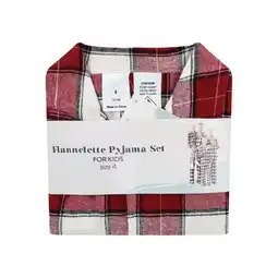 Woolworths Kids' Flannelette Pyjama Set Sizes 2-7 offer