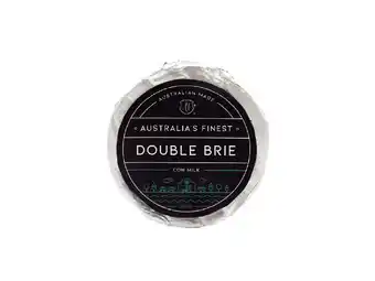 Foodland Australia's finest double brie 200g offer