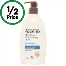 Woolworths Aveeno Skin Relief Fragrance Free Moisturising Lotion offer