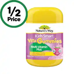 Woolworths Nature’s Way Kids Smart Vita Gummies Multi-Vitamin§ offer