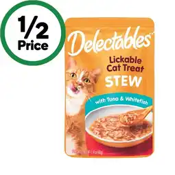 Woolworths Delectables Lickable Cat Treats offer