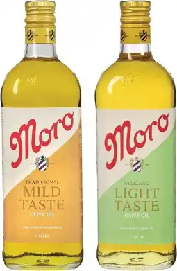 Coles Moro Light or Mild Taste Olive Oil 1 Litre offer