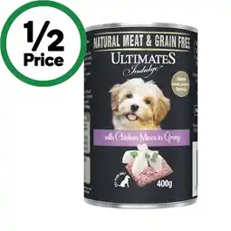 Woolworths Ultimates Indulge Wet Dog Food offer