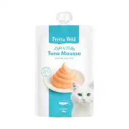 Woolworths Pretty Wild Mousse Cat Treats offer