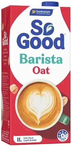 Coles Sanitarium So Good Barista Oat Milk offer