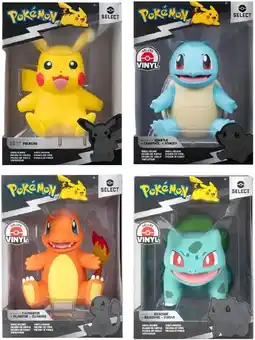 Toymate Pokémon Select 8 Vinyl Figures Assorted offer